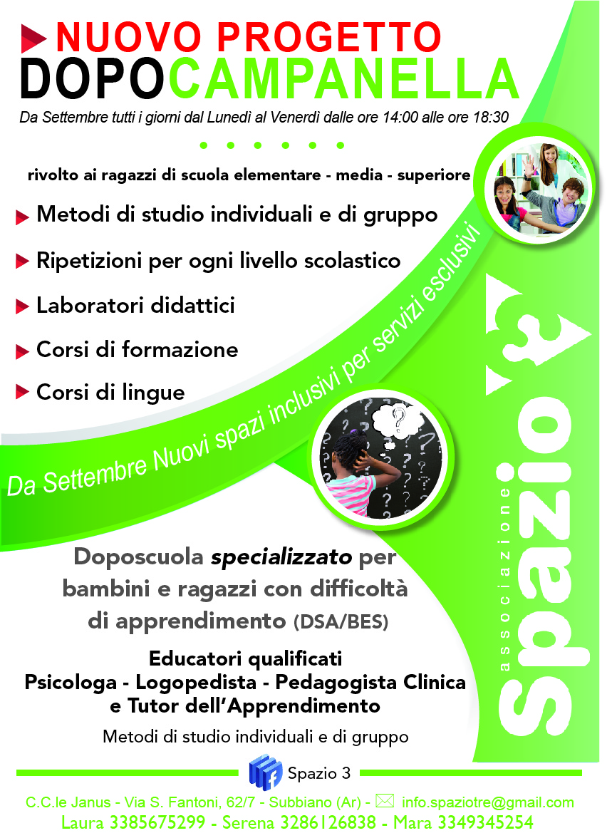 Nuovo Progetto Dopo Campanella Associazione Spazio3